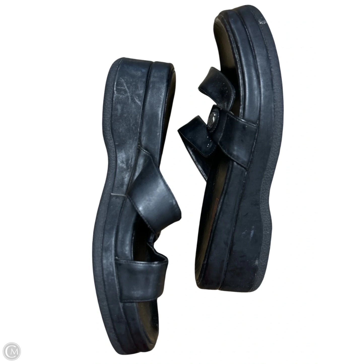 Sandals Heels Platform By Harley Davidson In Black, Size: 6