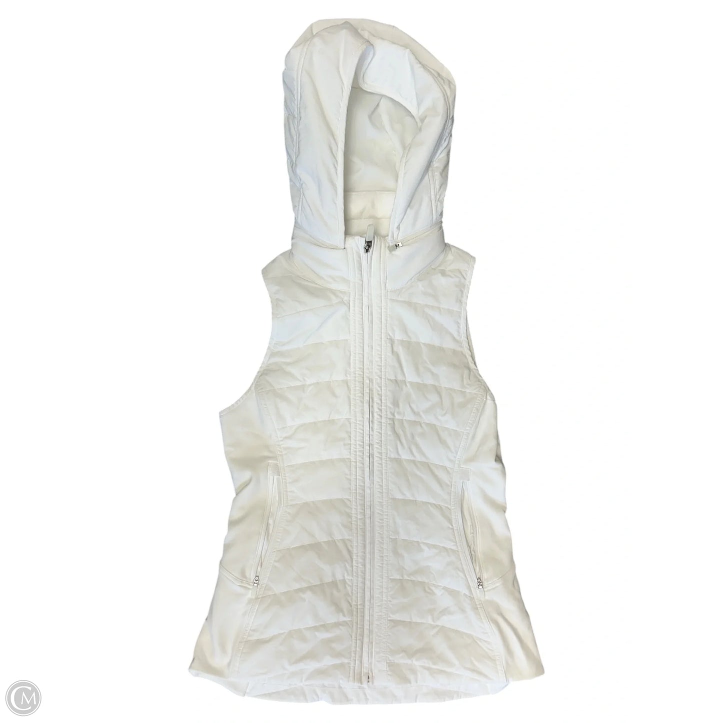 Vest Puffer & Quilted By Lululemon In White, Size: 6