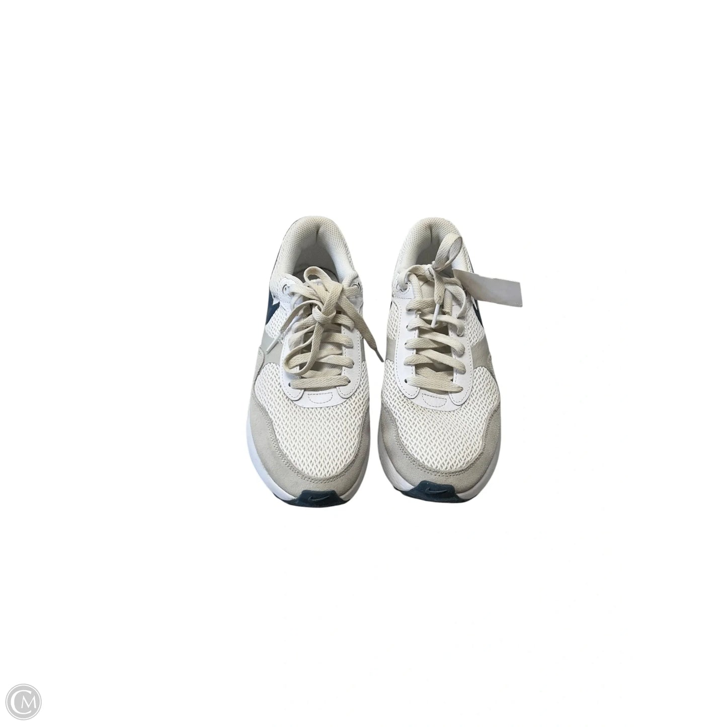 Shoes Sneakers By Nike In Grey & White, Size: 9.5