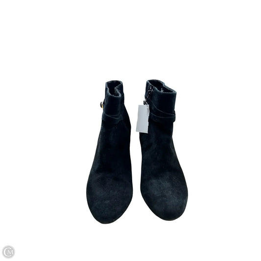Boots Ankle Heels By Clothes Mentor In Black, Size: 11