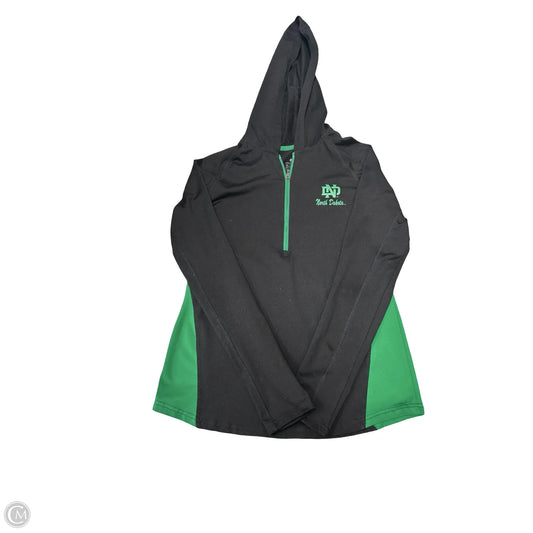 Athletic Top Long Sleeve Hoodie By Colosseum In Black, Size: S