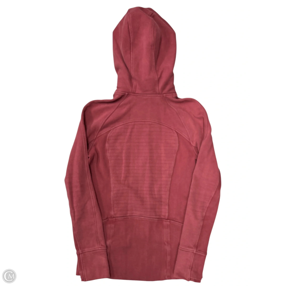 Athletic Sweatshirt Hoodie By Lululemon In Red, Size: 6