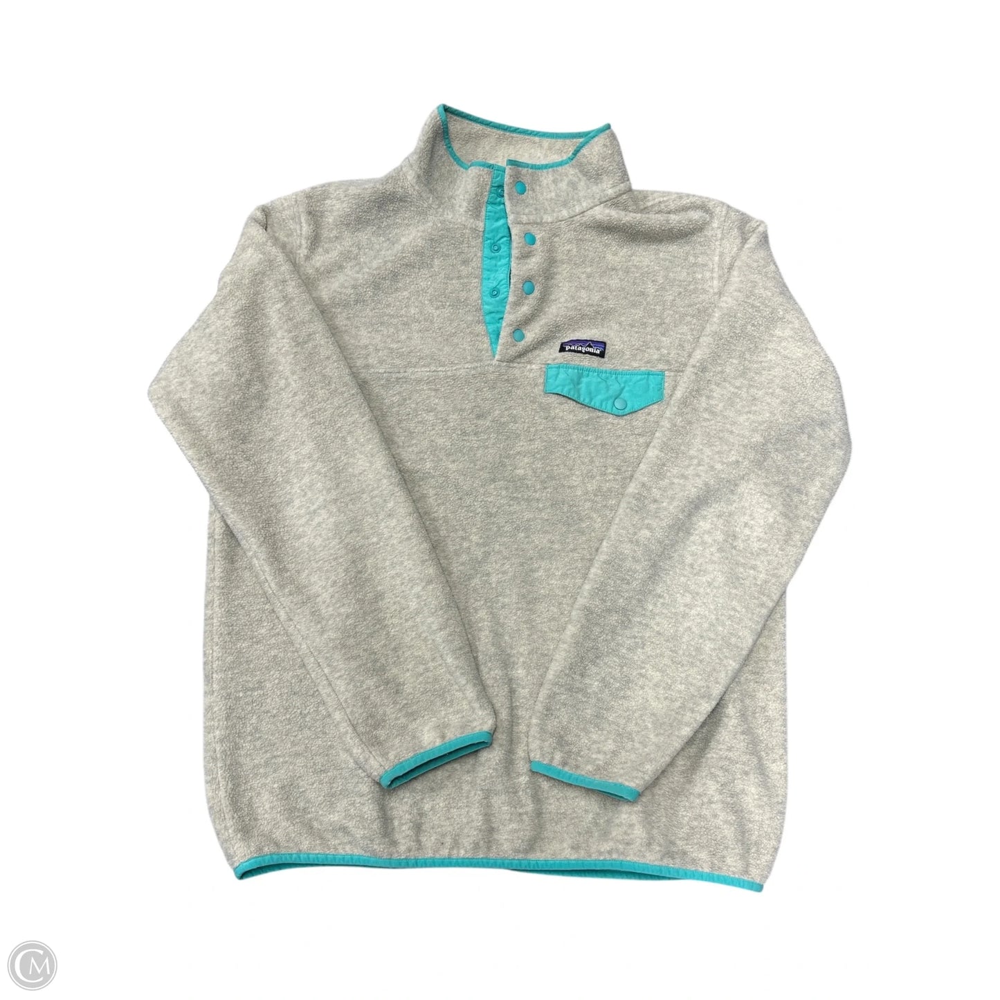 Sweatshirt Collar By Patagonia In Tan, Size: Xl