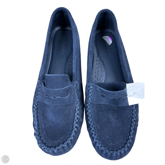 Shoes Flats By Tahari In Blue, Size: 8.5