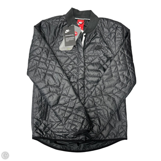 Jacket Puffer & Quilted By Nike In Black, Size: Xs
