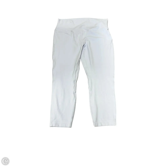 Athletic Leggings By Lululemon In Blue, Size: 14