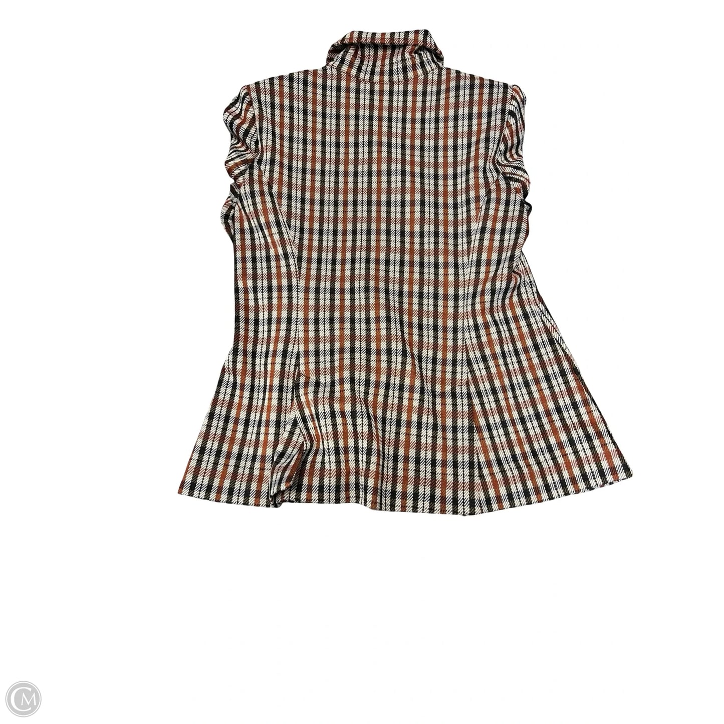 Jacket Other By Cabi In Plaid Pattern, Size: M