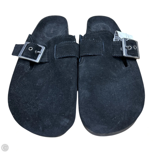 Shoes Flats By Clothes Mentor In Black, Size: 9