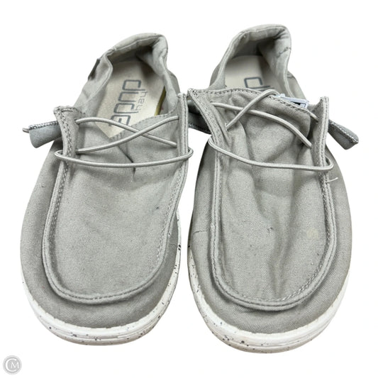 Shoes Flats By Hey Dude In Taupe, Size: 8