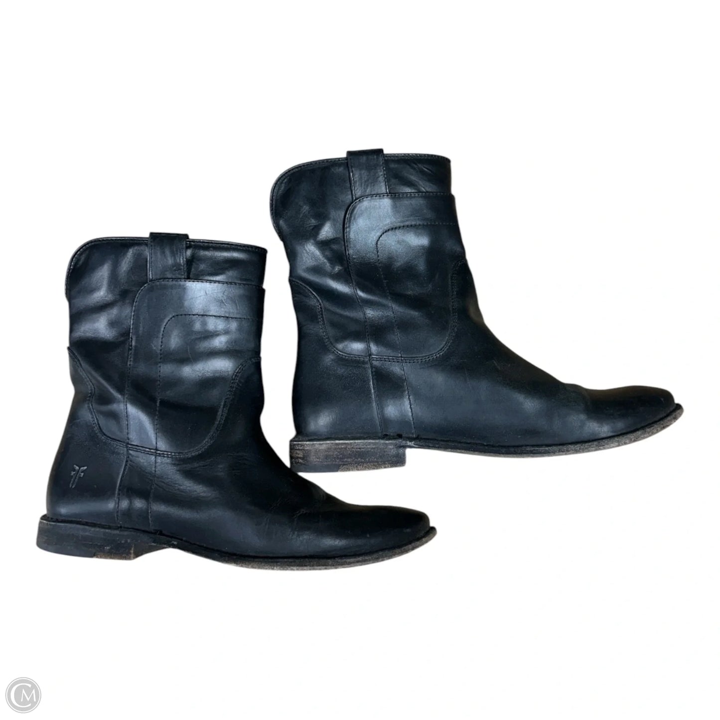 Boots Designer By Frye In Black, Size: 7.5