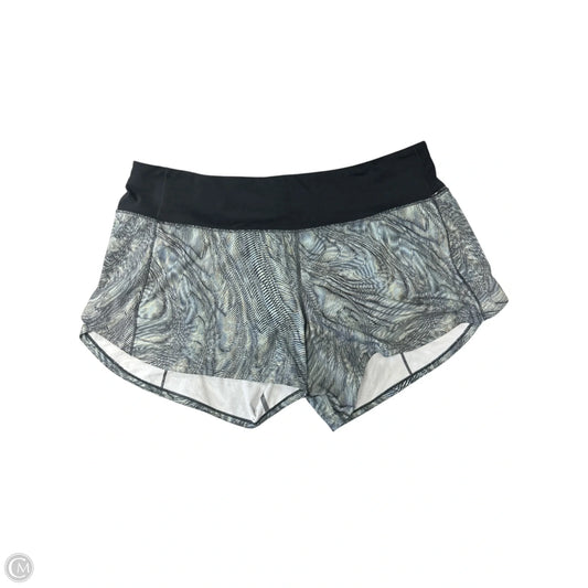Athletic Shorts By Lululemon In Green, Size: 12