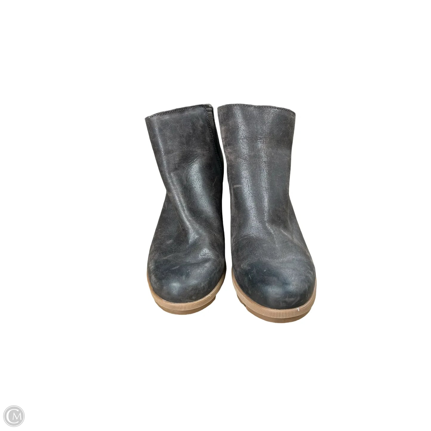 Boots Ankle Heels By Sorel In Brown, Size: 9.5