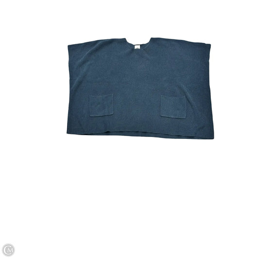 Sweater Short Sleeve By Cabi In Teal, Size: S