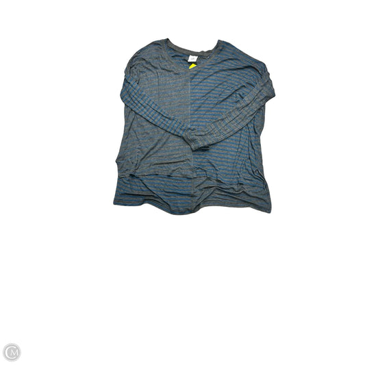 Top Long Sleeve By Cabi In Grey, Size: S