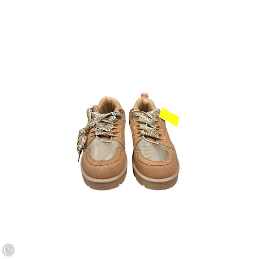 Shoes Sneakers By Clothes Mentor In Brown, Size: 10