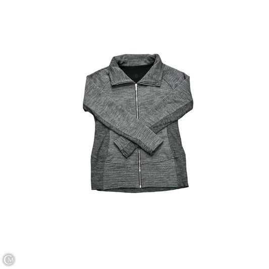 Athletic Sweatshirt Collar By Lululemon In Grey, Size: 14