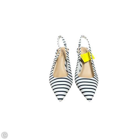 Shoes Heels Block By On 34th In Striped Pattern, Size: 7