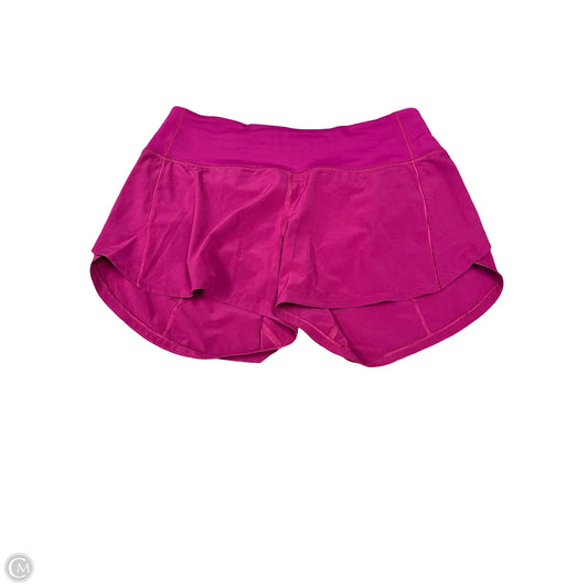 Athletic Shorts By Lululemon In Purple, Size: 6