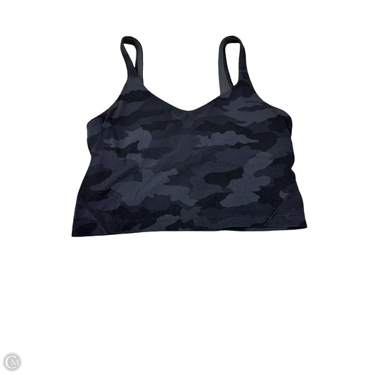 Athletic Tank Top By Lululemon In Black, Size: 8