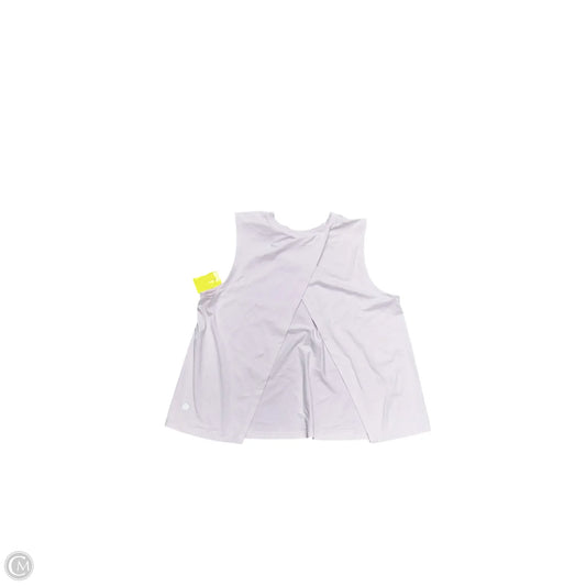 Athletic Tank Top By Lululemon In Pink, Size: 6