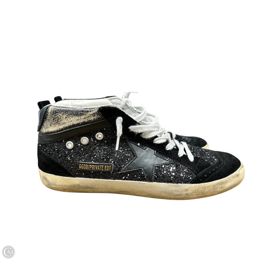 Shoes Luxury Designer By Golden Goose In Black, Size: 10