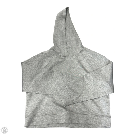 Athletic Sweatshirt Hoodie By Rd Style In Grey, Size: M