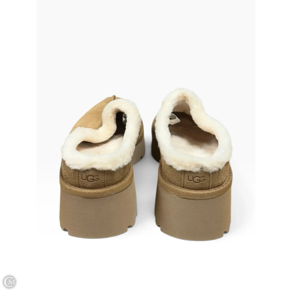 Boots Designer By Ugg In Brown, Size: 7