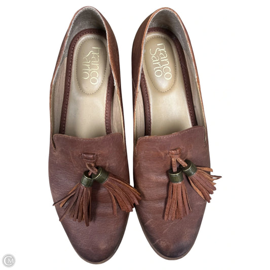 Shoes Flats By Franco Sarto In Brown, Size: 8
