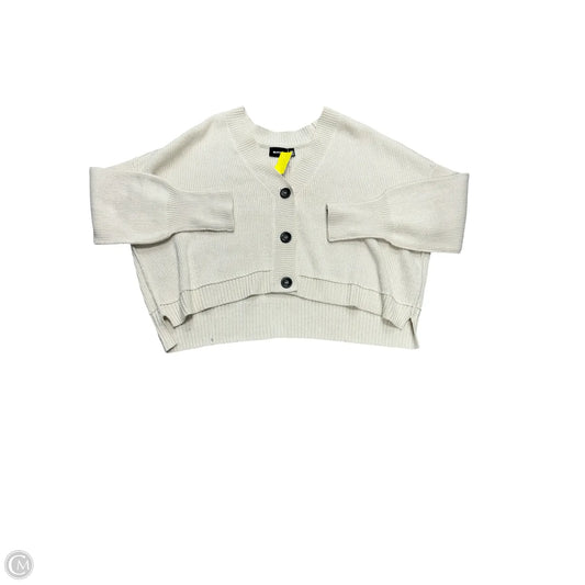 Sweater Cardigan By Rd Style In Cream, Size: M