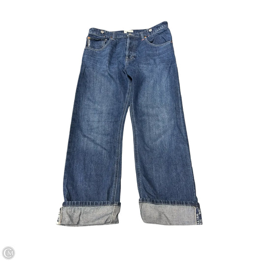 Jeans Straight By We The Free In Blue Denim, Size: 14