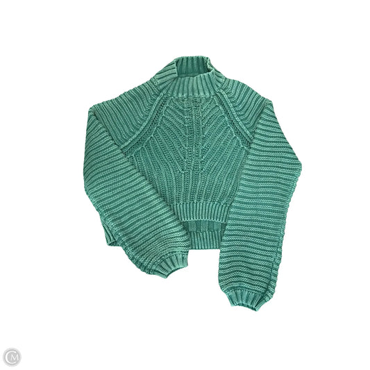 Sweater By Free People In Green, Size: M
