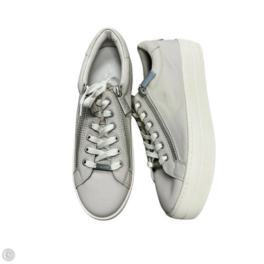 Shoes Sneakers Platform By J Slides In Grey, Size: 9