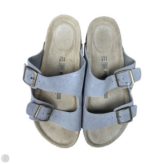 Sandals Flats By Project Cloud In Grey, Size: 9
