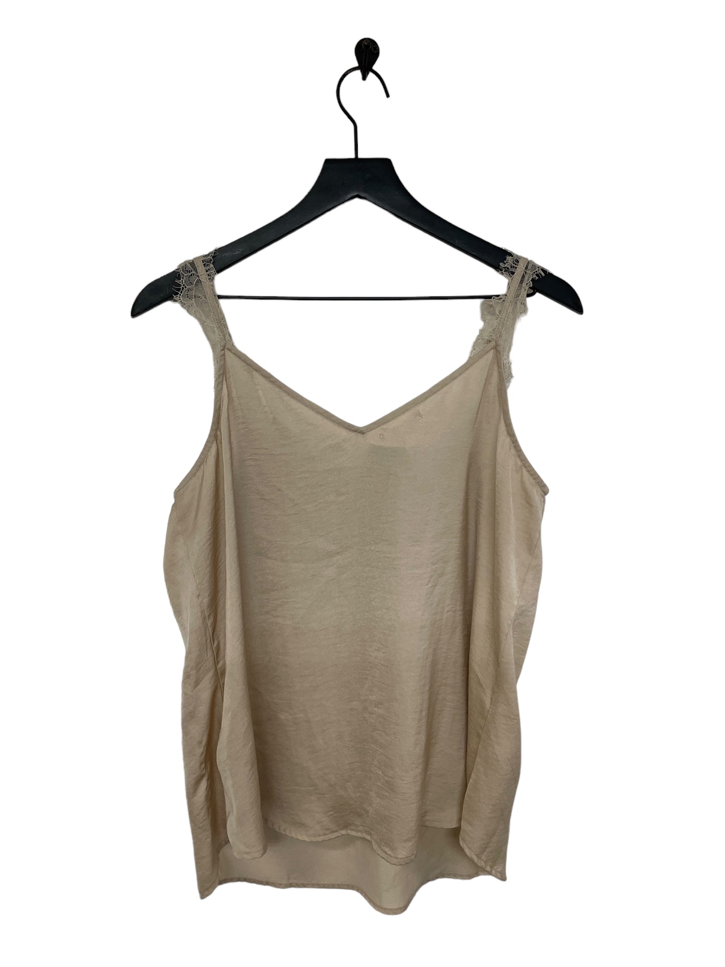 Cream Top Sleeveless Maurices, Size M