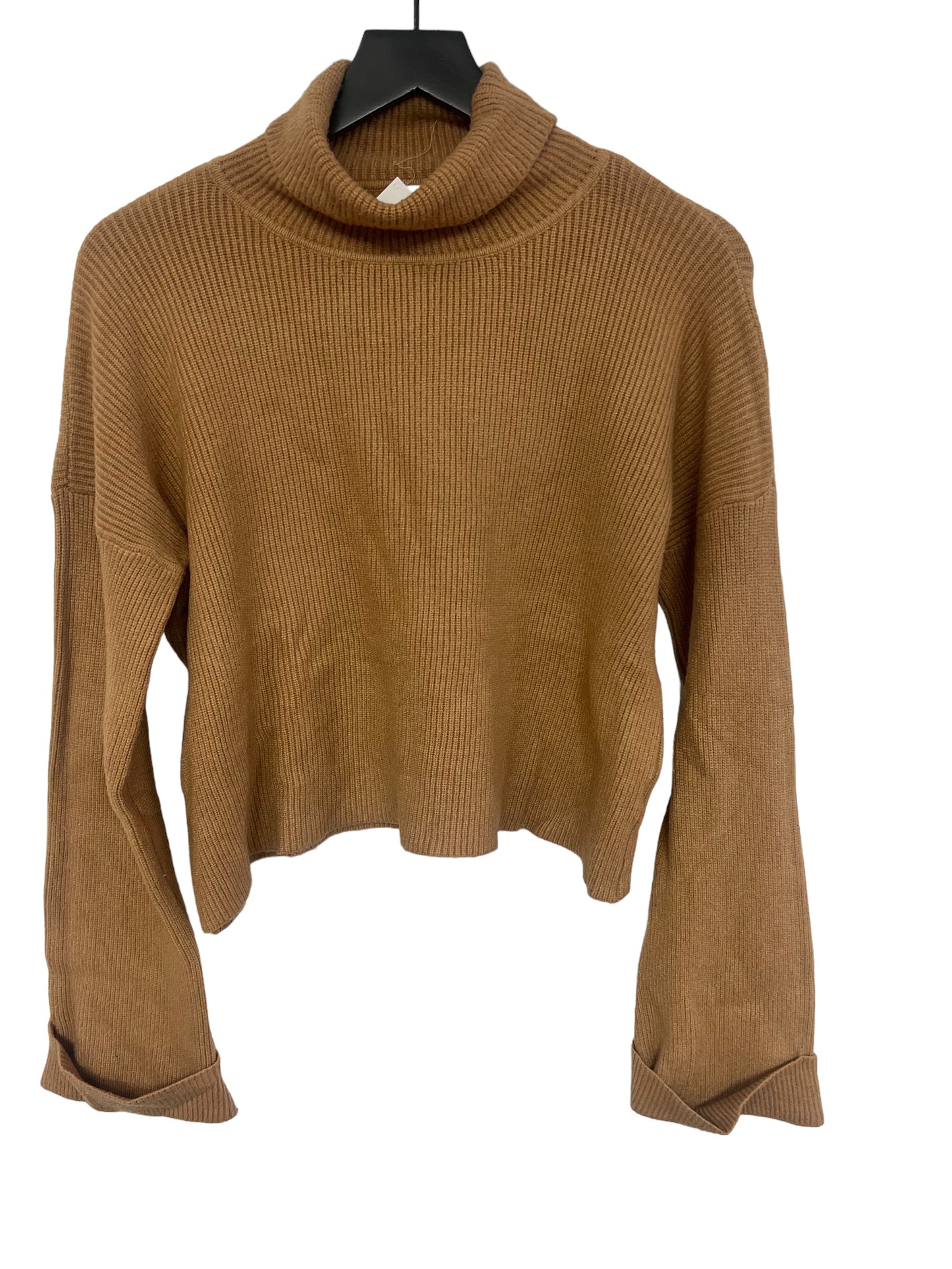 Sweater By Dreamers In Tan, Size: S