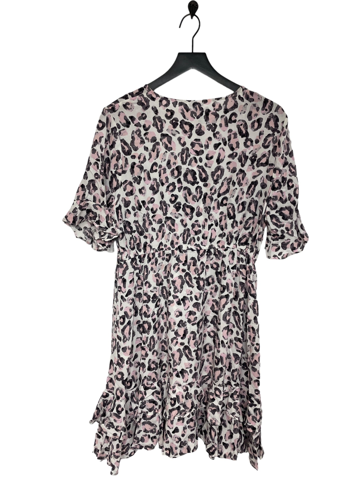 Leopard Print Dress Casual Short Coco And Carmen, Size L