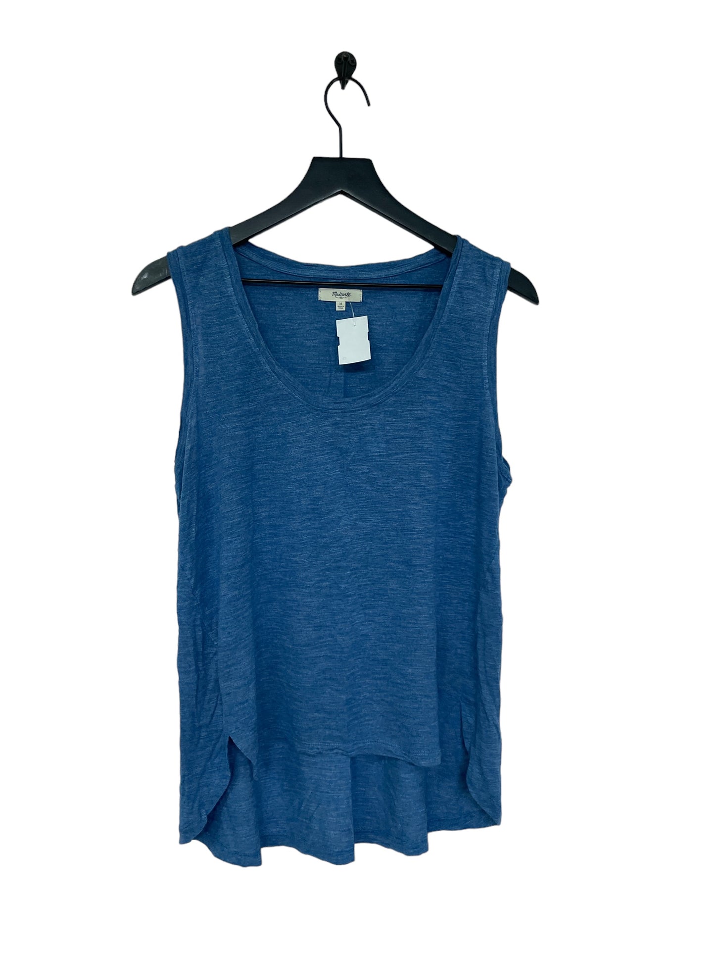 Blue Top Sleeveless Basic Madewell, Size M