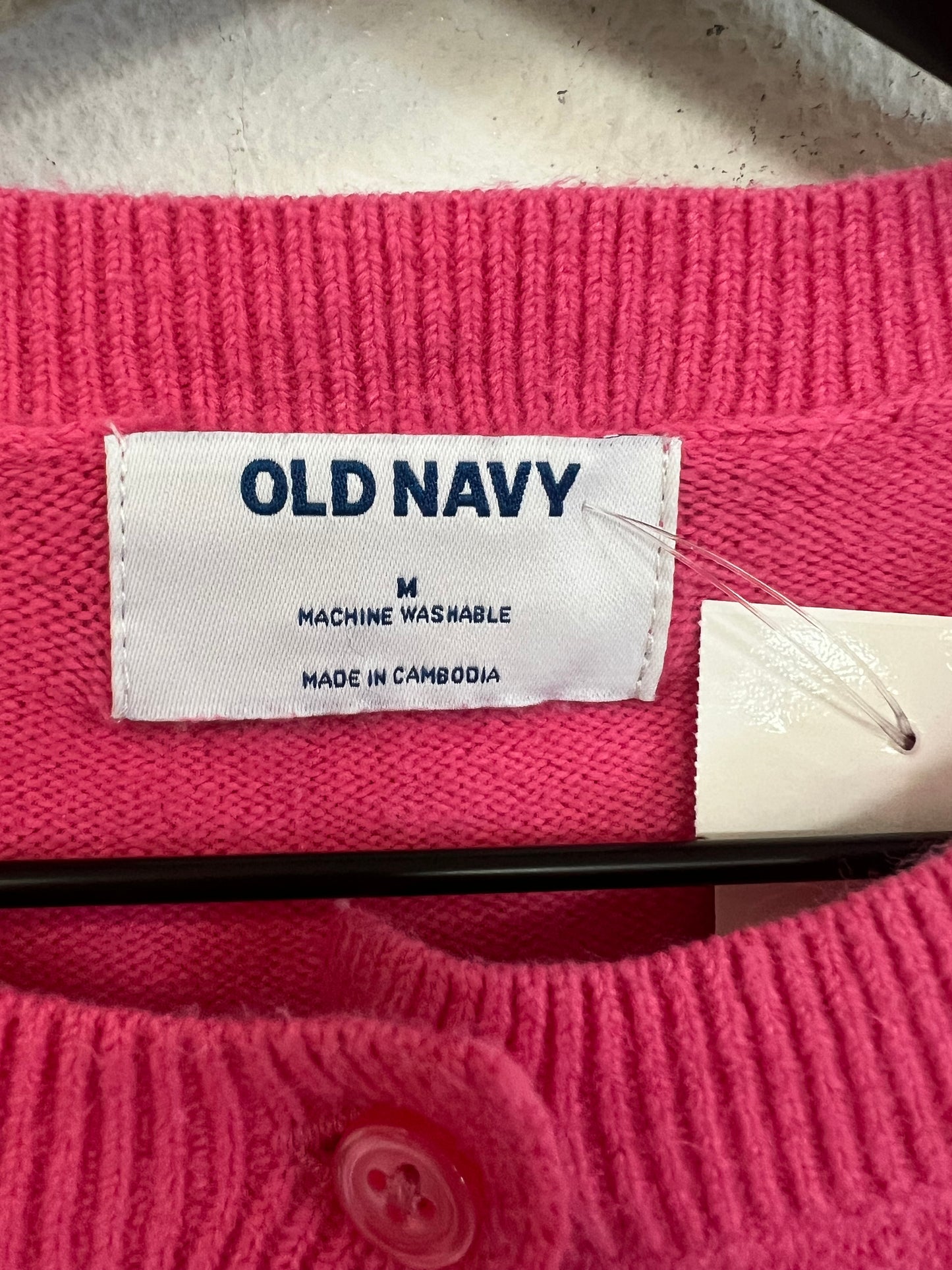 Cardigan By Old Navy In Pink, Size: M