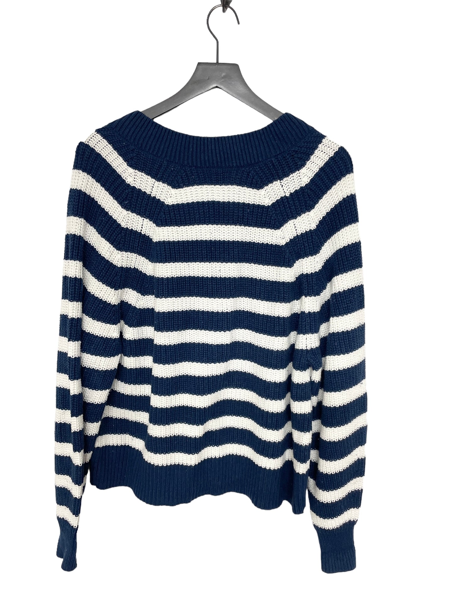 Blue & White Sweater A New Day, Size L