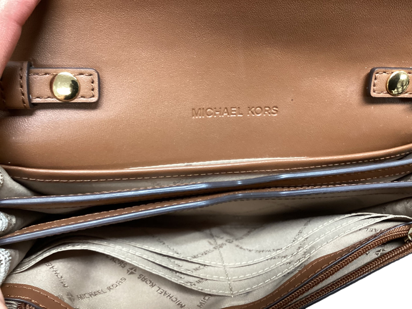 Crossbody Designer Michael Kors, Size Small