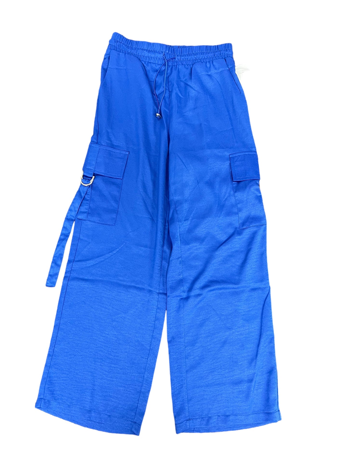 Pants Wide Leg By Cmc In Blue, Size: M