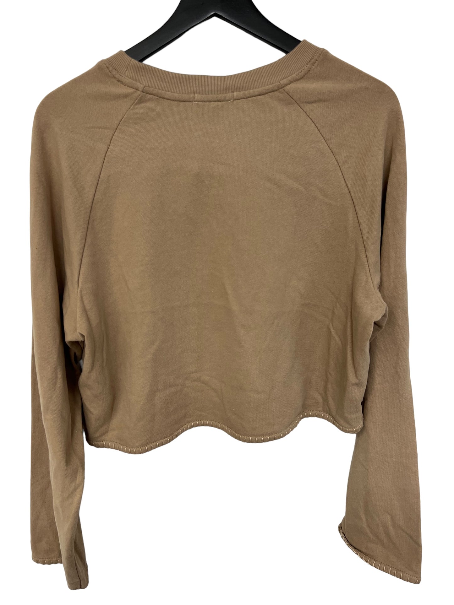 Sweatshirt Crewneck By Z Supply In Beige, Size: L