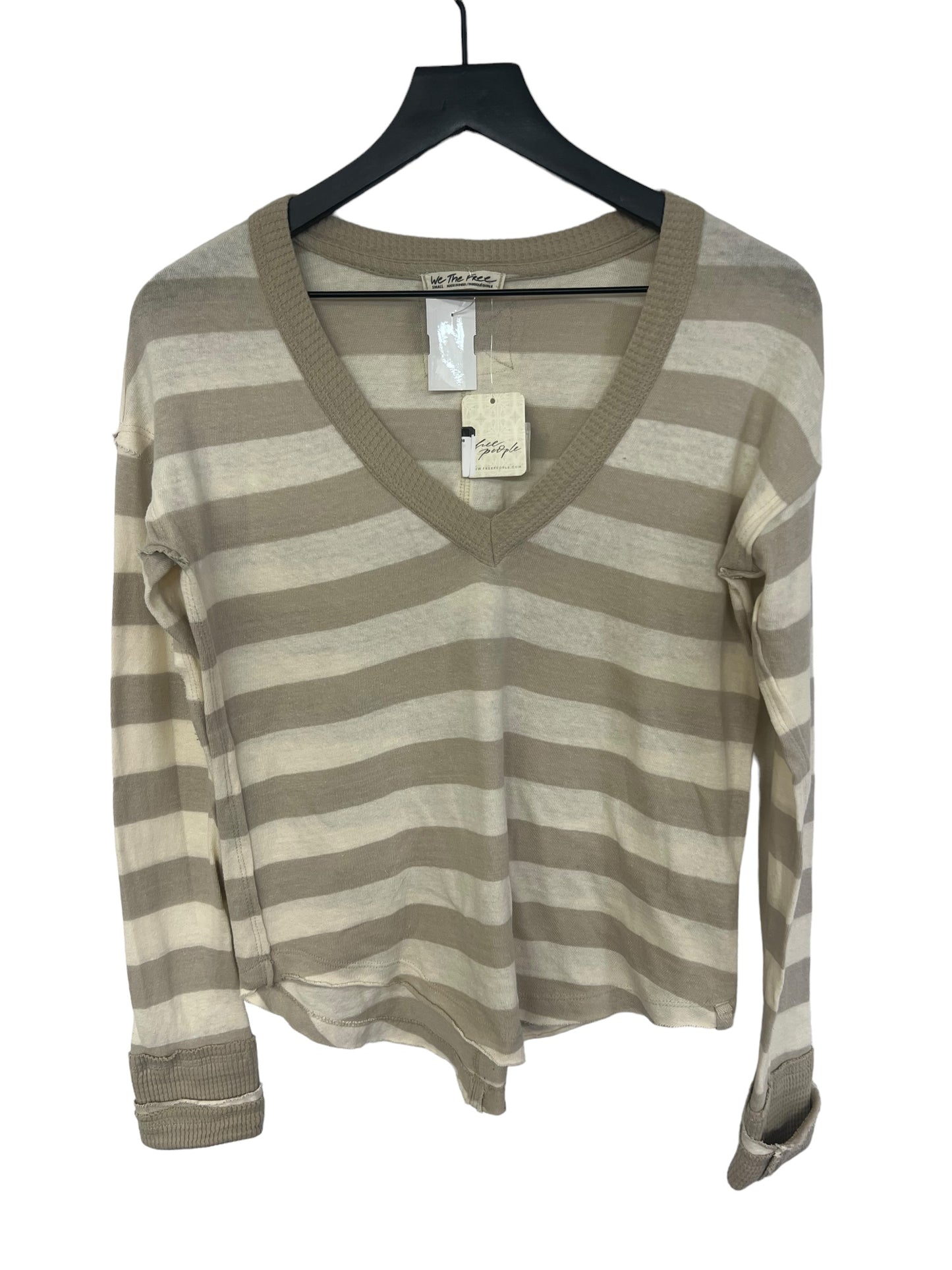 Top Long Sleeve By We The Free In Beige, Size: S