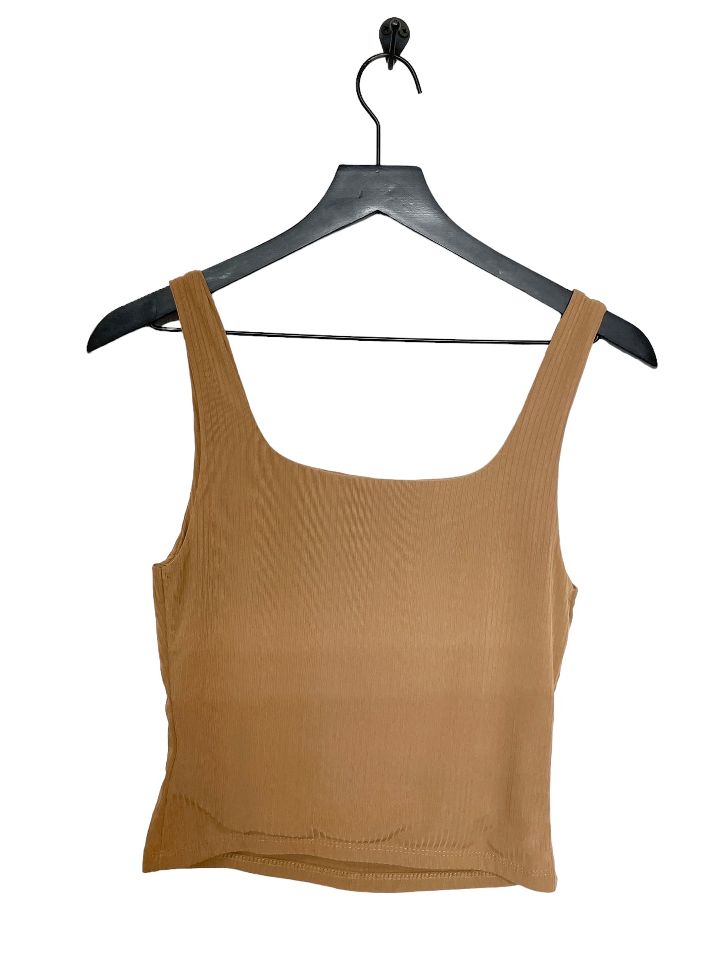 Top Sleeveless By Iris In Tan, Size: M