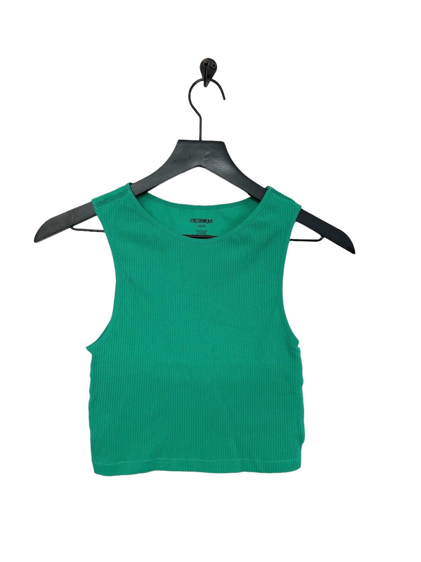 Top Sleeveless By Clothes Mentor In Green, Size: Xs