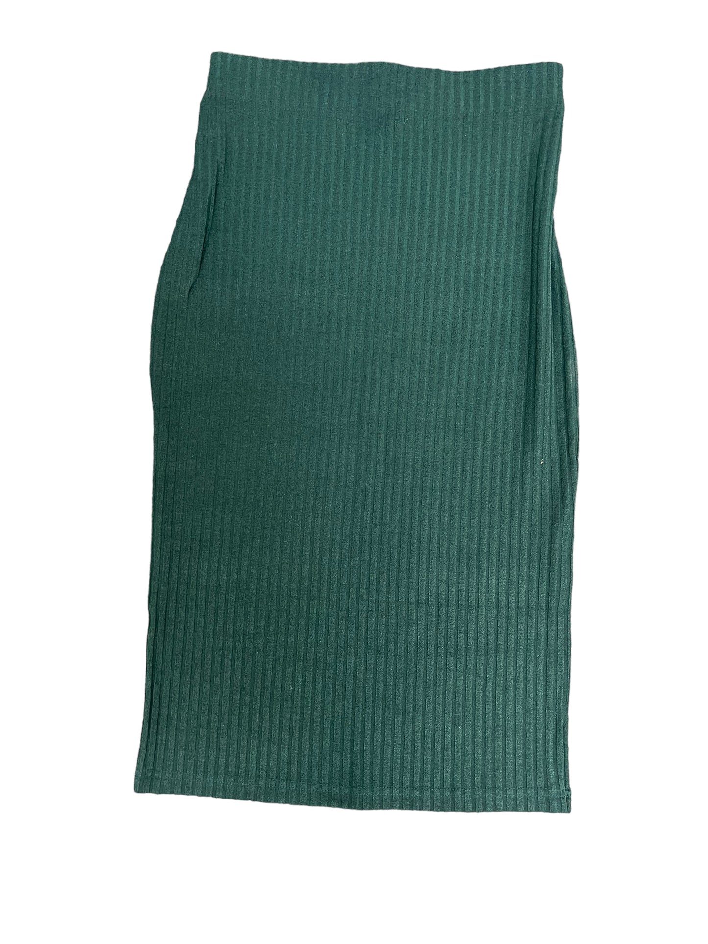 Skirt Midi By Clothes Mentor In Green, Size: S