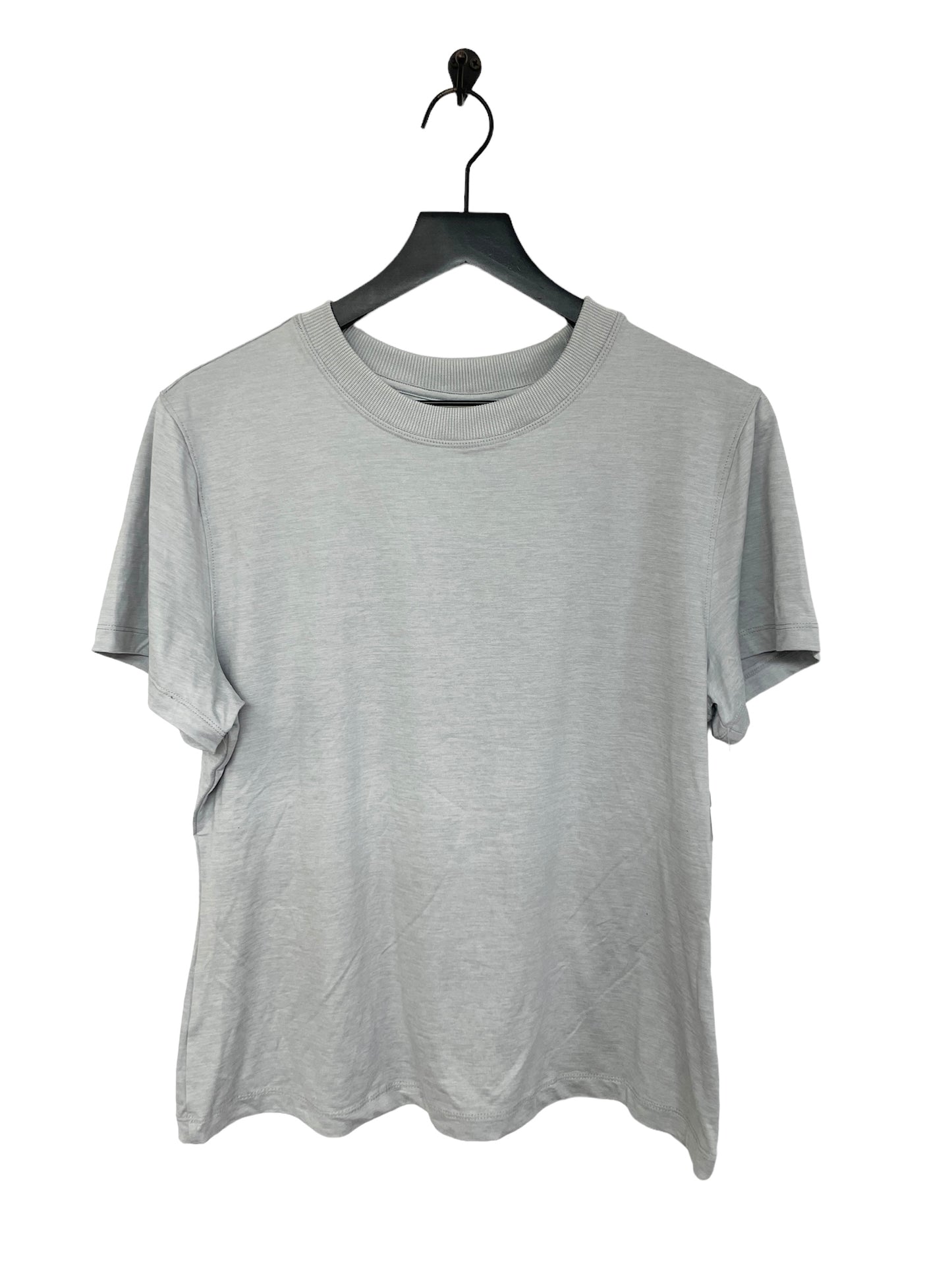 Athletic Top Short Sleeve By Cmb In Grey, Size: Xxl