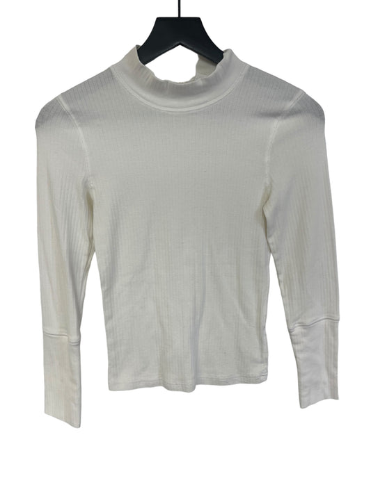 Top Long Sleeve By Free People In White, Size: S