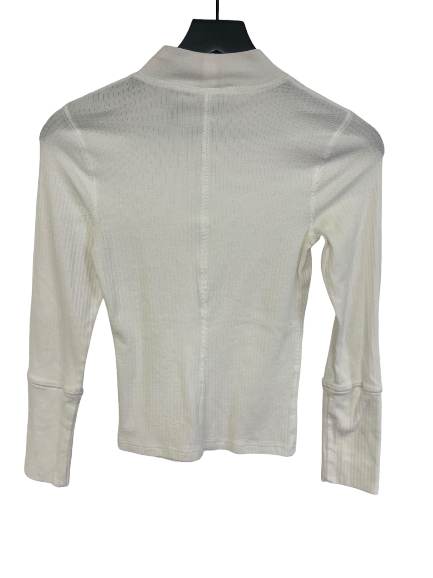 Top Long Sleeve By Free People In White, Size: S