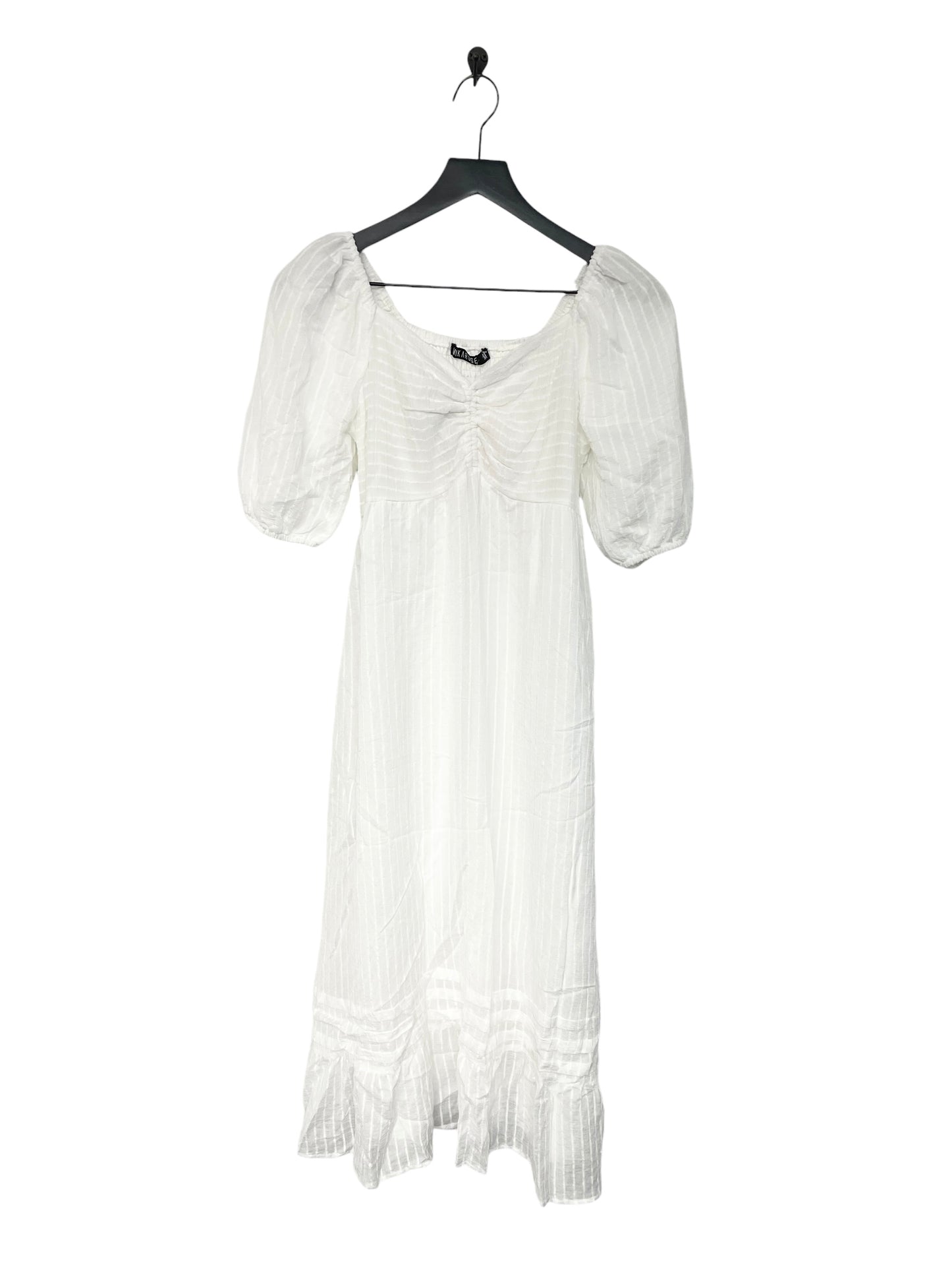 Dress Party Midi By Cmc In White, Size: M